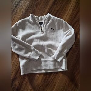 Old Navy Cream Quarter-Zip Sweater Pullover
